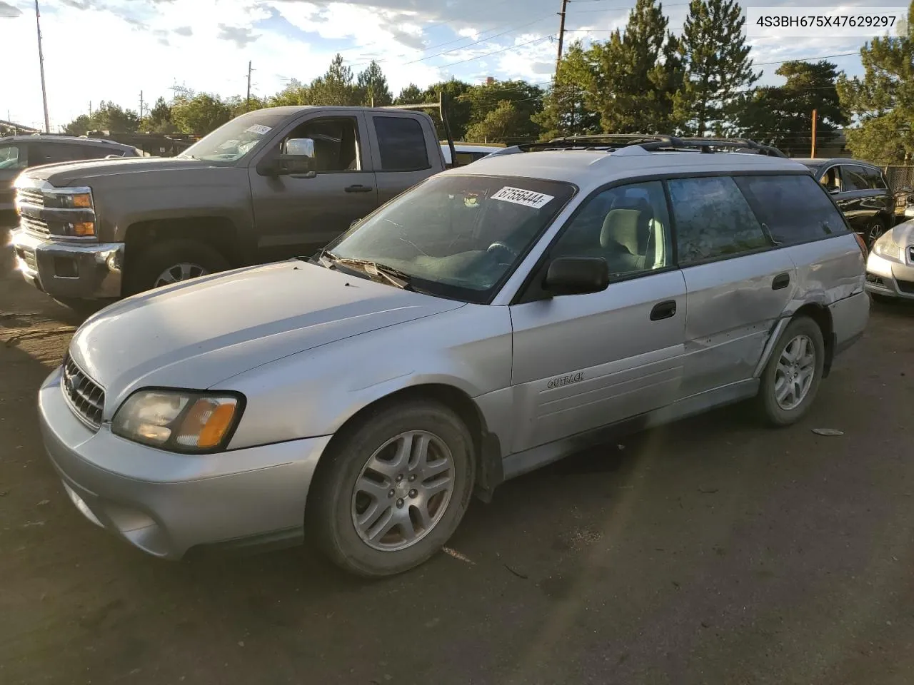 2004 Subaru Legacy Outback Awp VIN: 4S3BH675X47629297 Lot: 67556444