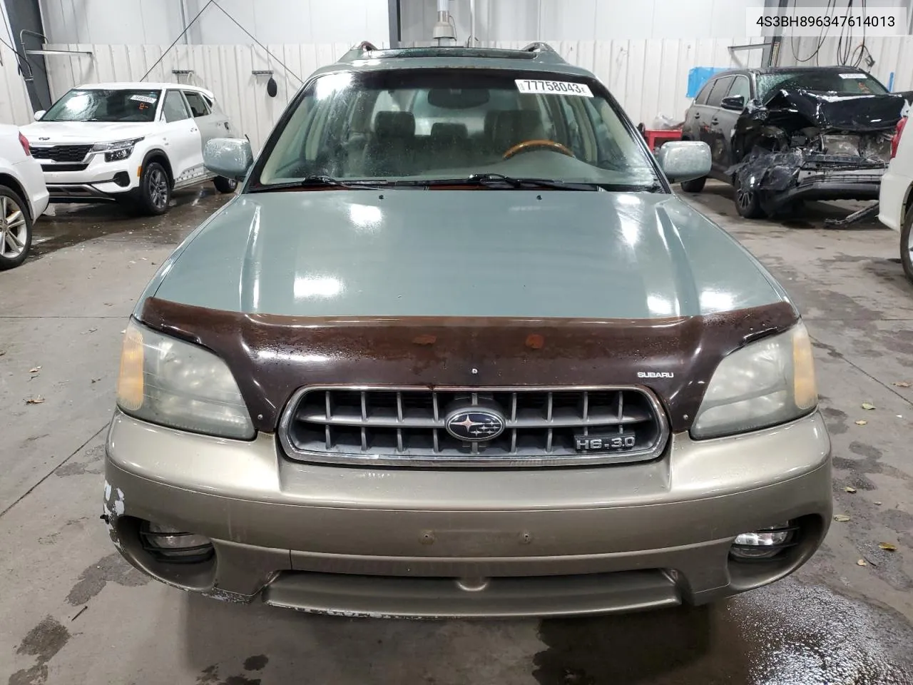 2004 Subaru Legacy Outback H6 3.0 Vdc VIN: 4S3BH896347614013 Lot: 77758043