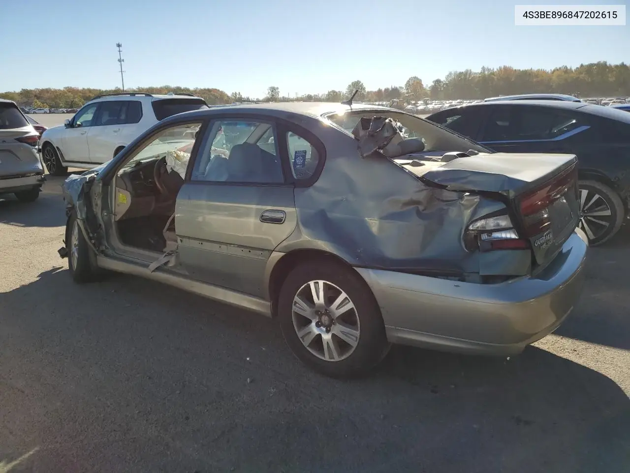4S3BE896847202615 2004 Subaru Legacy Outback 3.0 H6