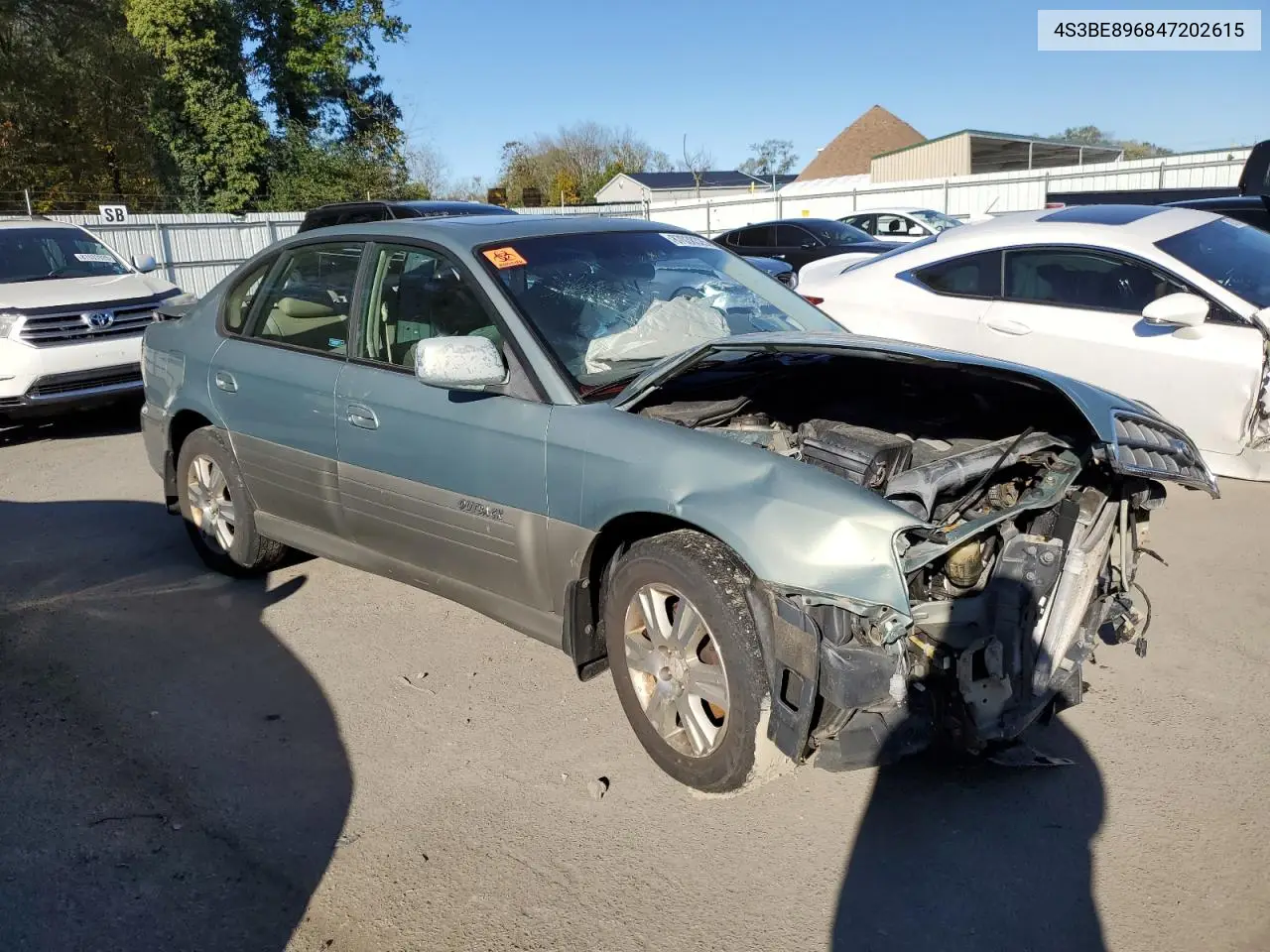 4S3BE896847202615 2004 Subaru Legacy Outback 3.0 H6