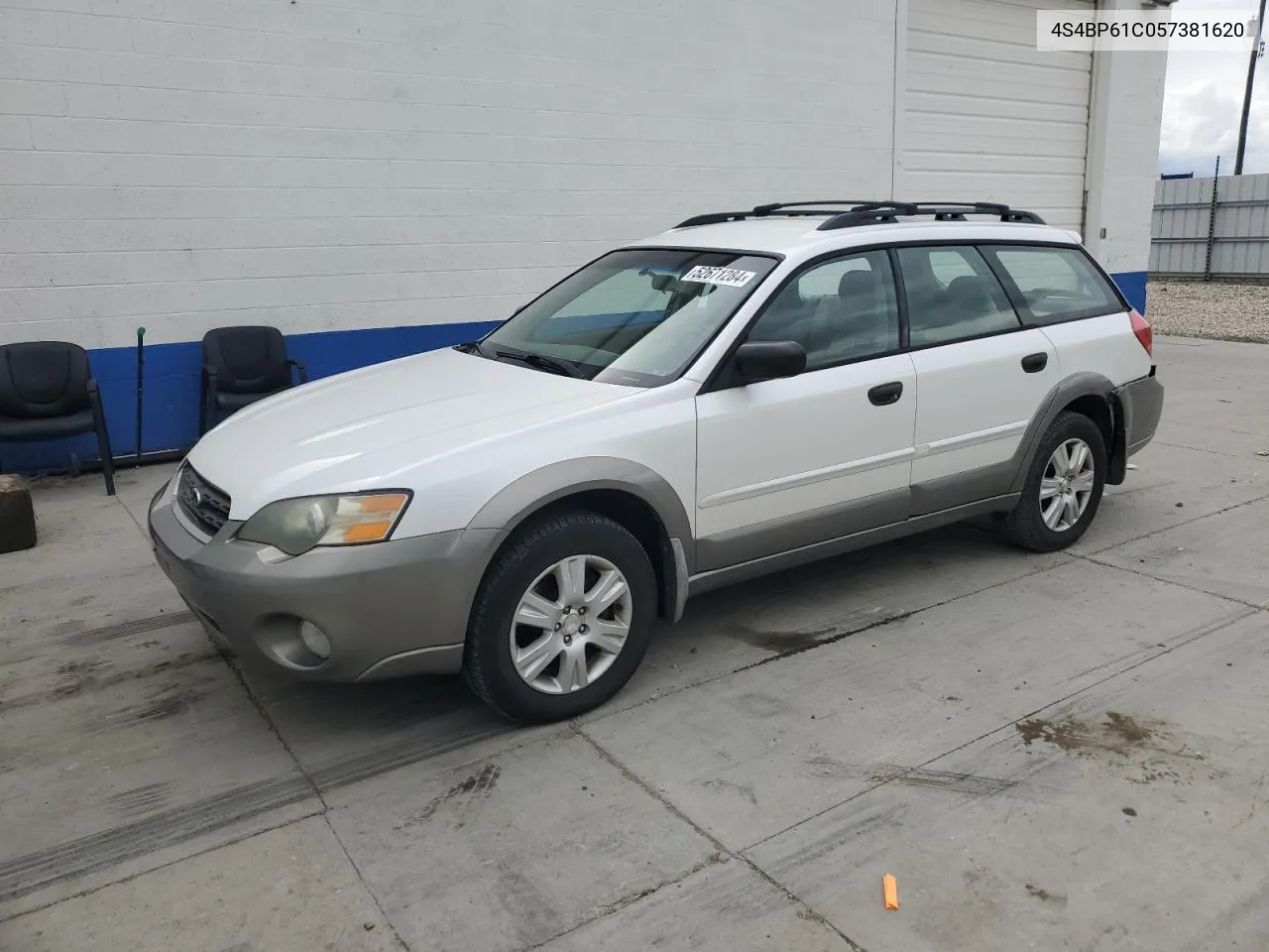 2005 Subaru Legacy Outback 2.5I VIN: 4S4BP61C057381620 Lot: 52671284