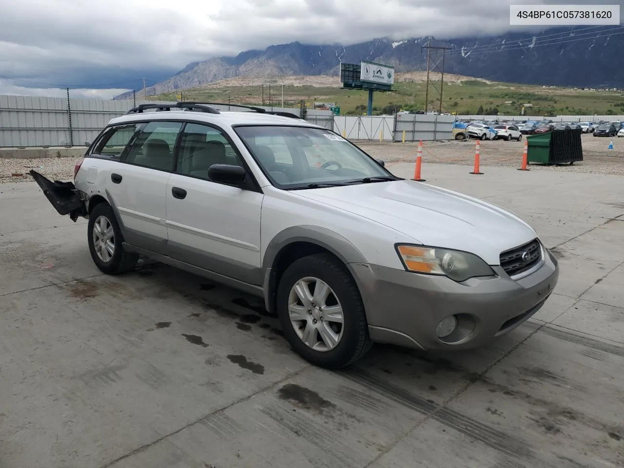 4S4BP61C057381620 2005 Subaru Legacy Outback 2.5I