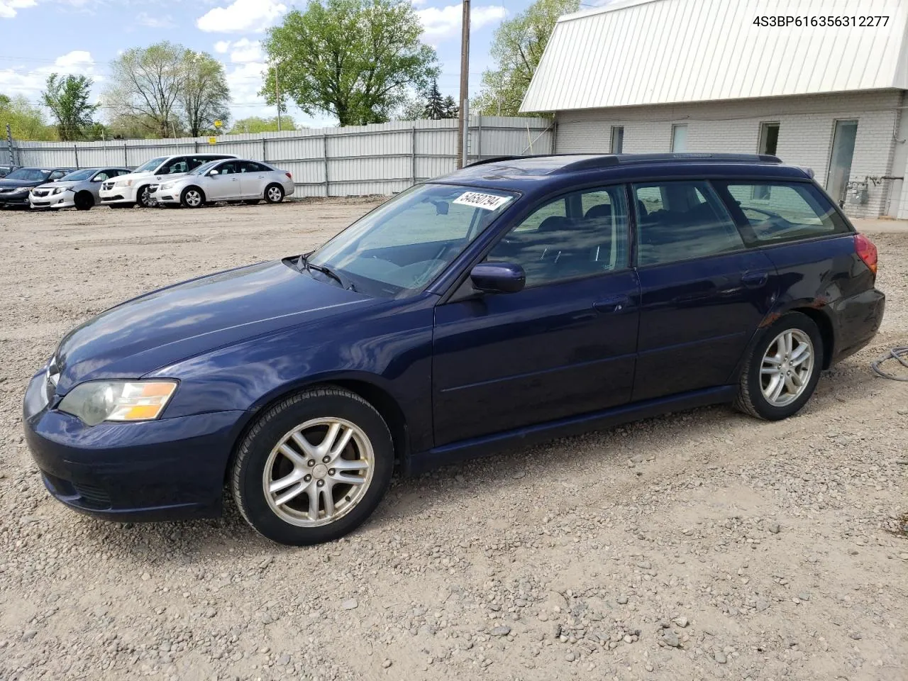 2005 Subaru Legacy 2.5I VIN: 4S3BP616356312277 Lot: 54650794