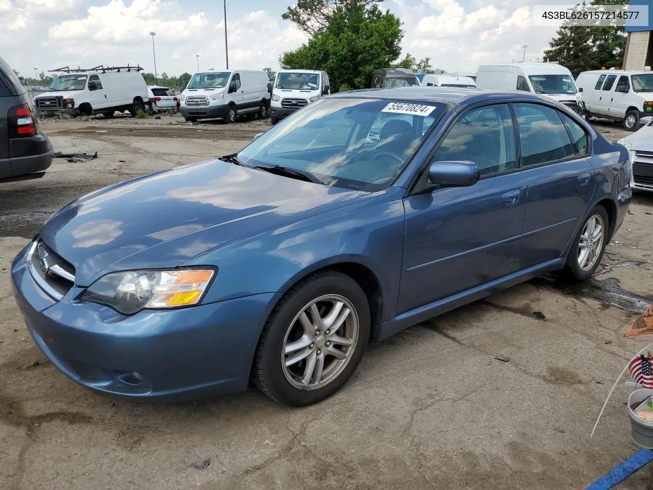 4S3BL626157214577 2005 Subaru Legacy 2.5I Limited