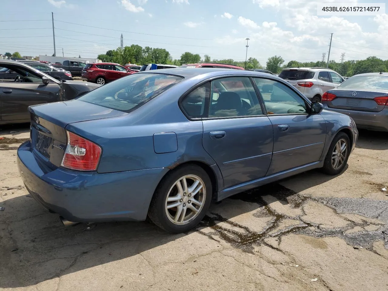 2005 Subaru Legacy 2.5I Limited VIN: 4S3BL626157214577 Lot: 55670824