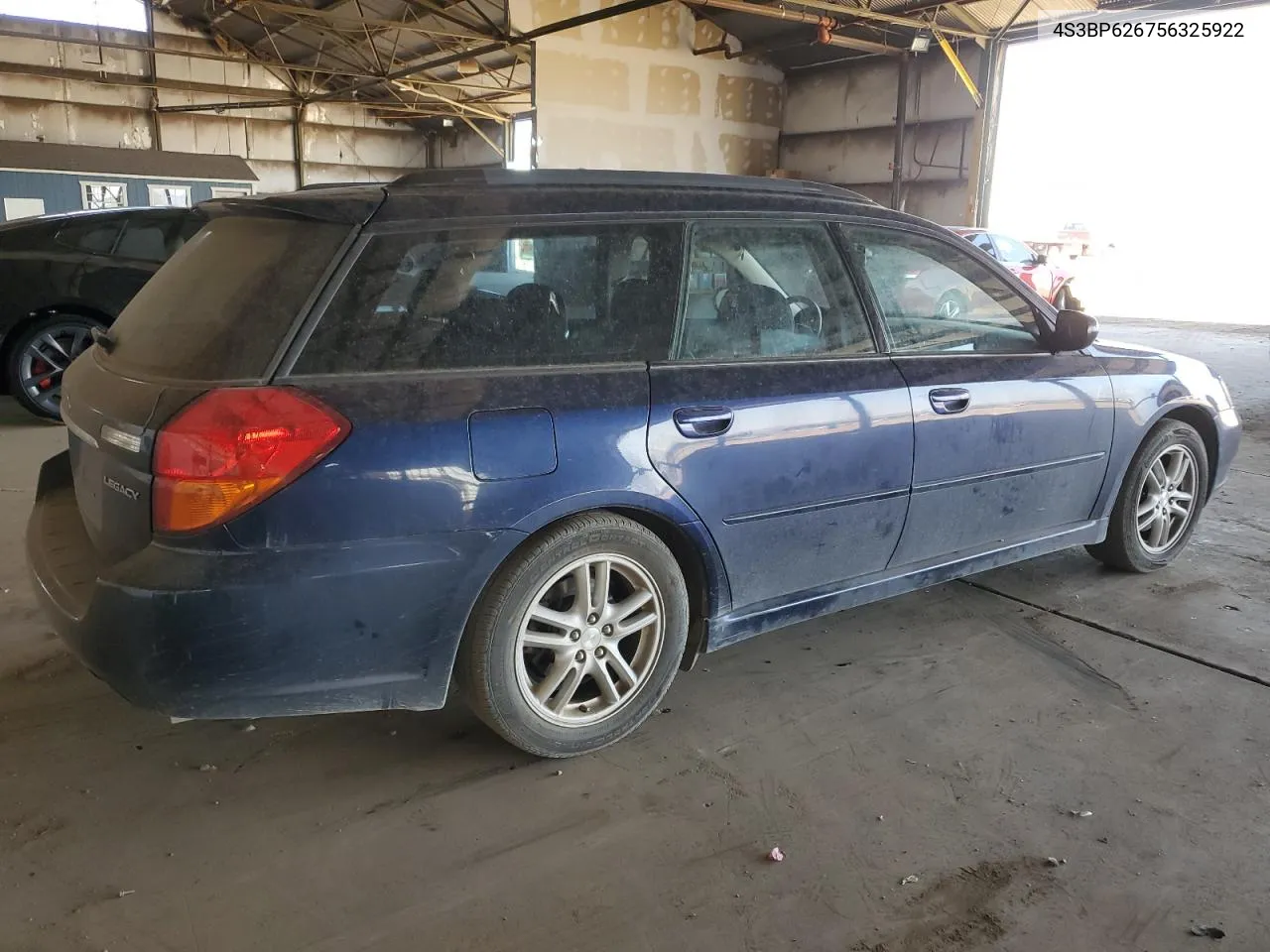 2005 Subaru Legacy 2.5I Limited VIN: 4S3BP626756325922 Lot: 56037134