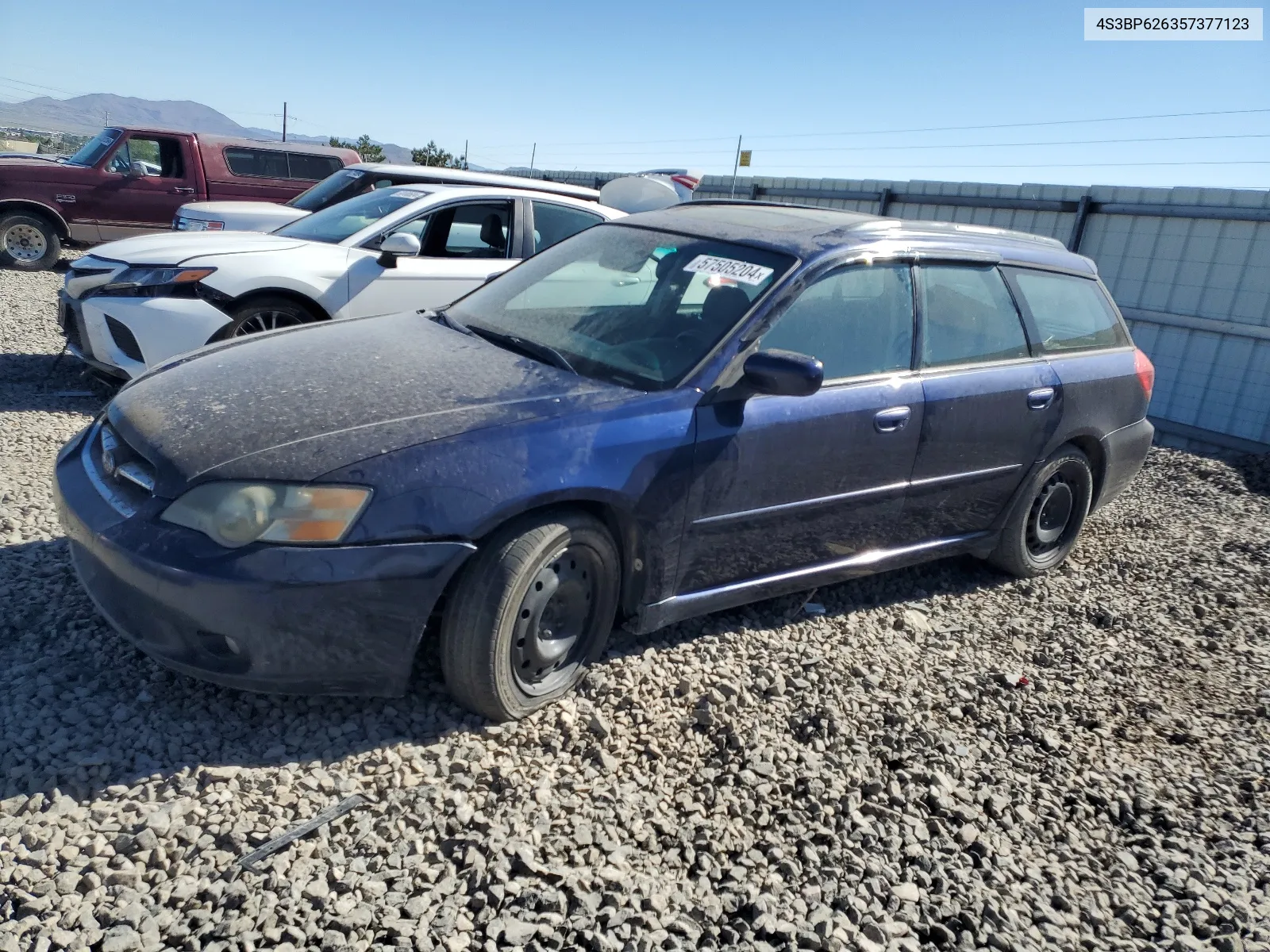 2005 Subaru Legacy 2.5I Limited VIN: 4S3BP626357377123 Lot: 57505204