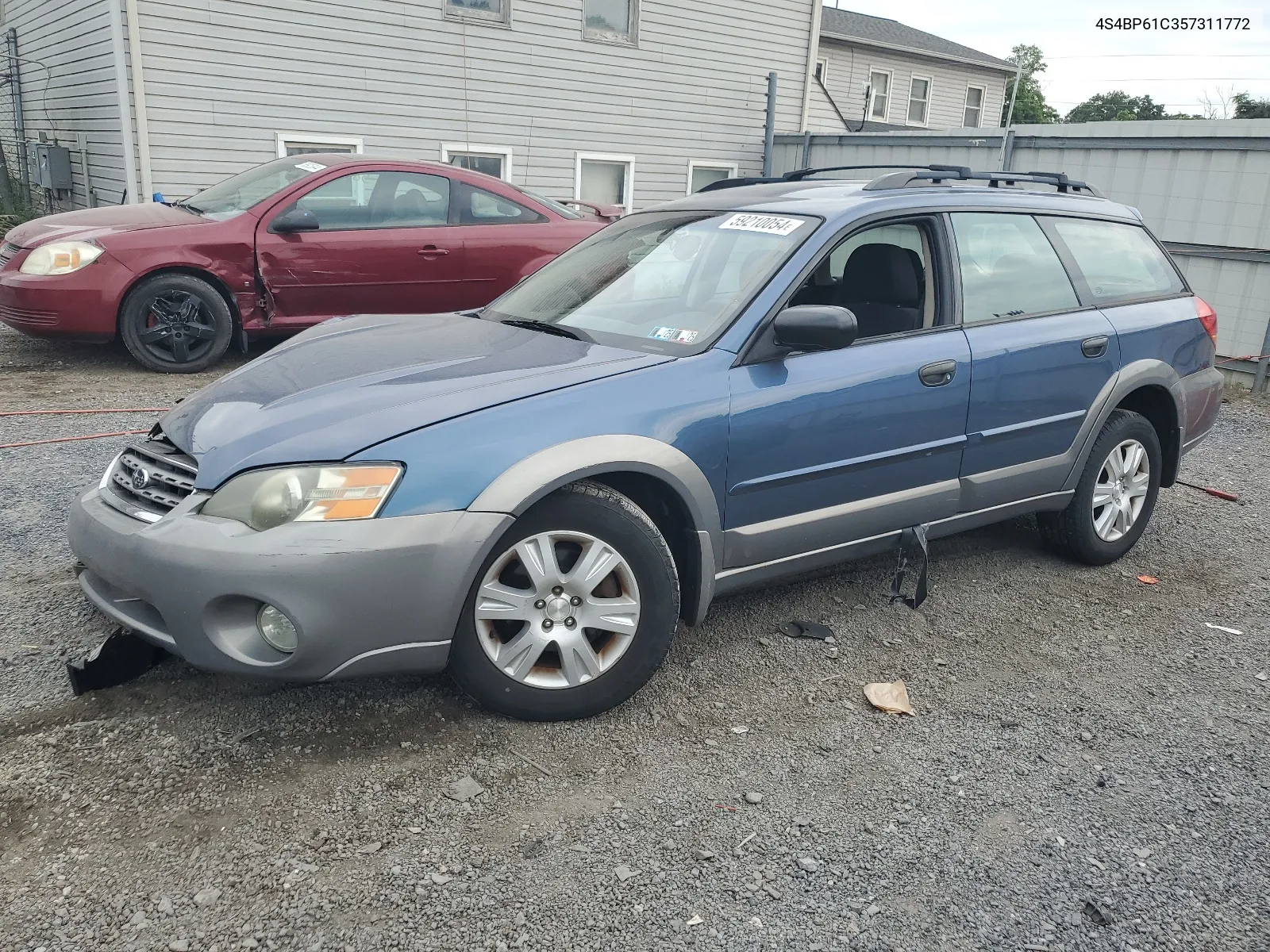 2005 Subaru Legacy Outback 2.5I VIN: 4S4BP61C357311772 Lot: 59210054