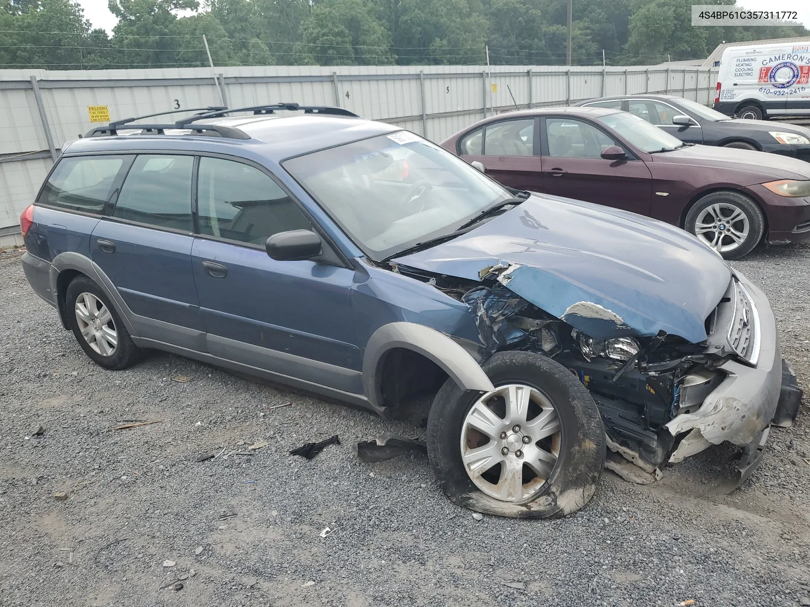 2005 Subaru Legacy Outback 2.5I VIN: 4S4BP61C357311772 Lot: 59210054