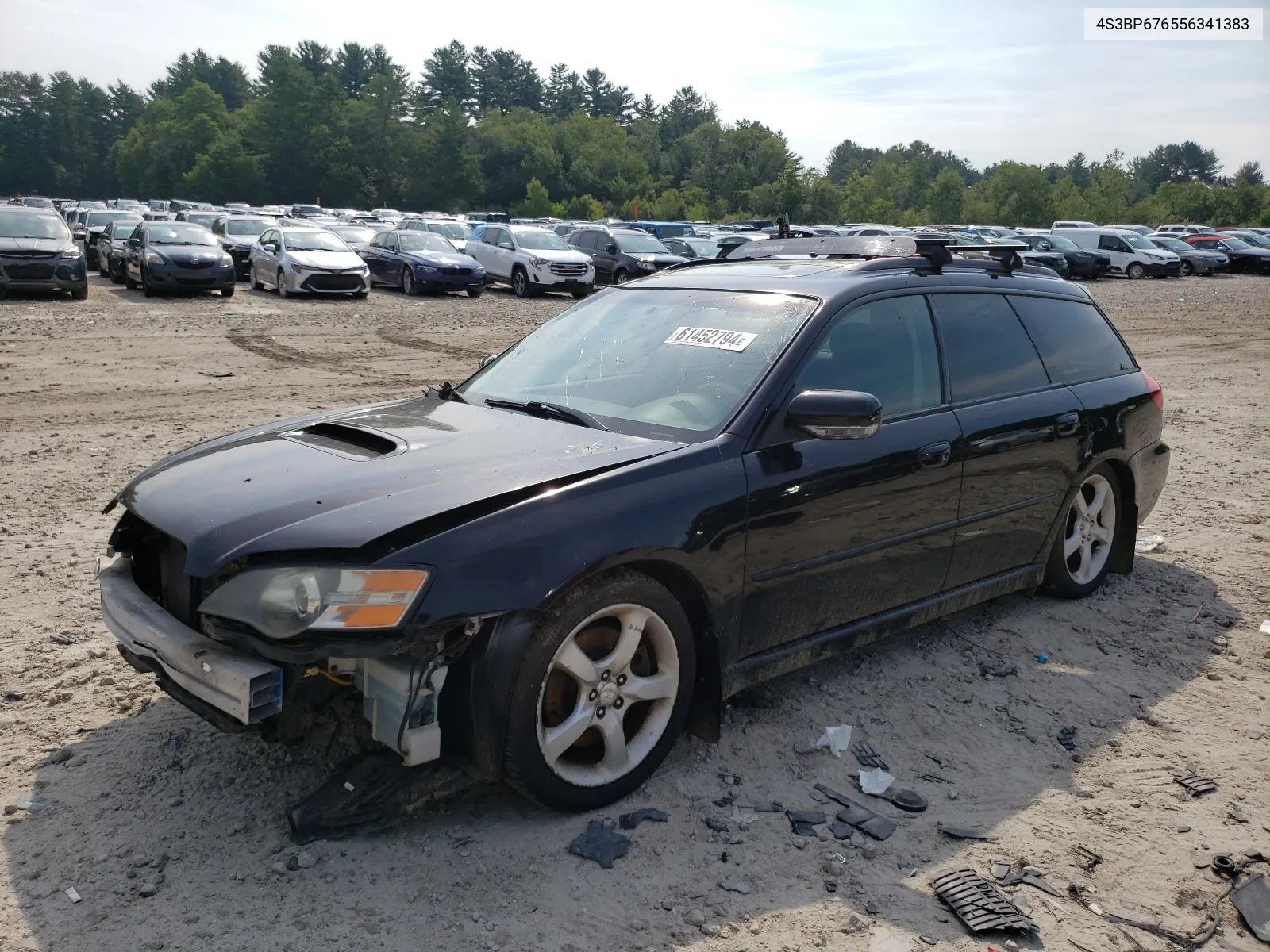 4S3BP676556341383 2005 Subaru Legacy Gt Limited