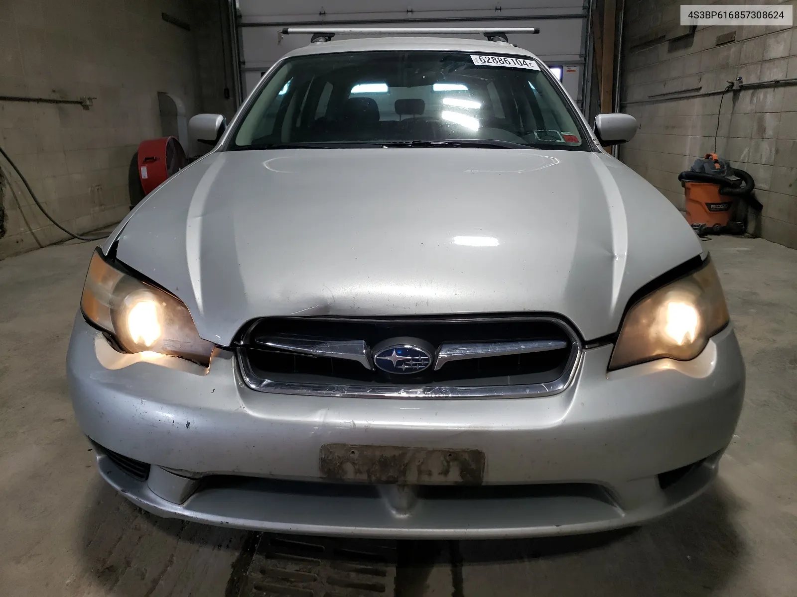 2005 Subaru Legacy 2.5I VIN: 4S3BP616857308624 Lot: 62886104