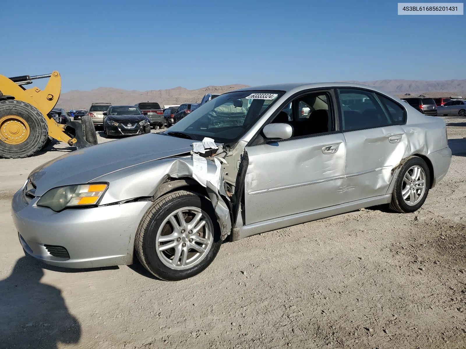 2005 Subaru Legacy 2.5I VIN: 4S3BL616856201431 Lot: 63333324