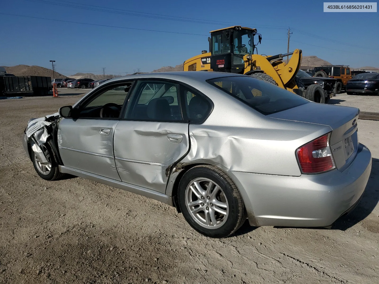 2005 Subaru Legacy 2.5I VIN: 4S3BL616856201431 Lot: 63333324