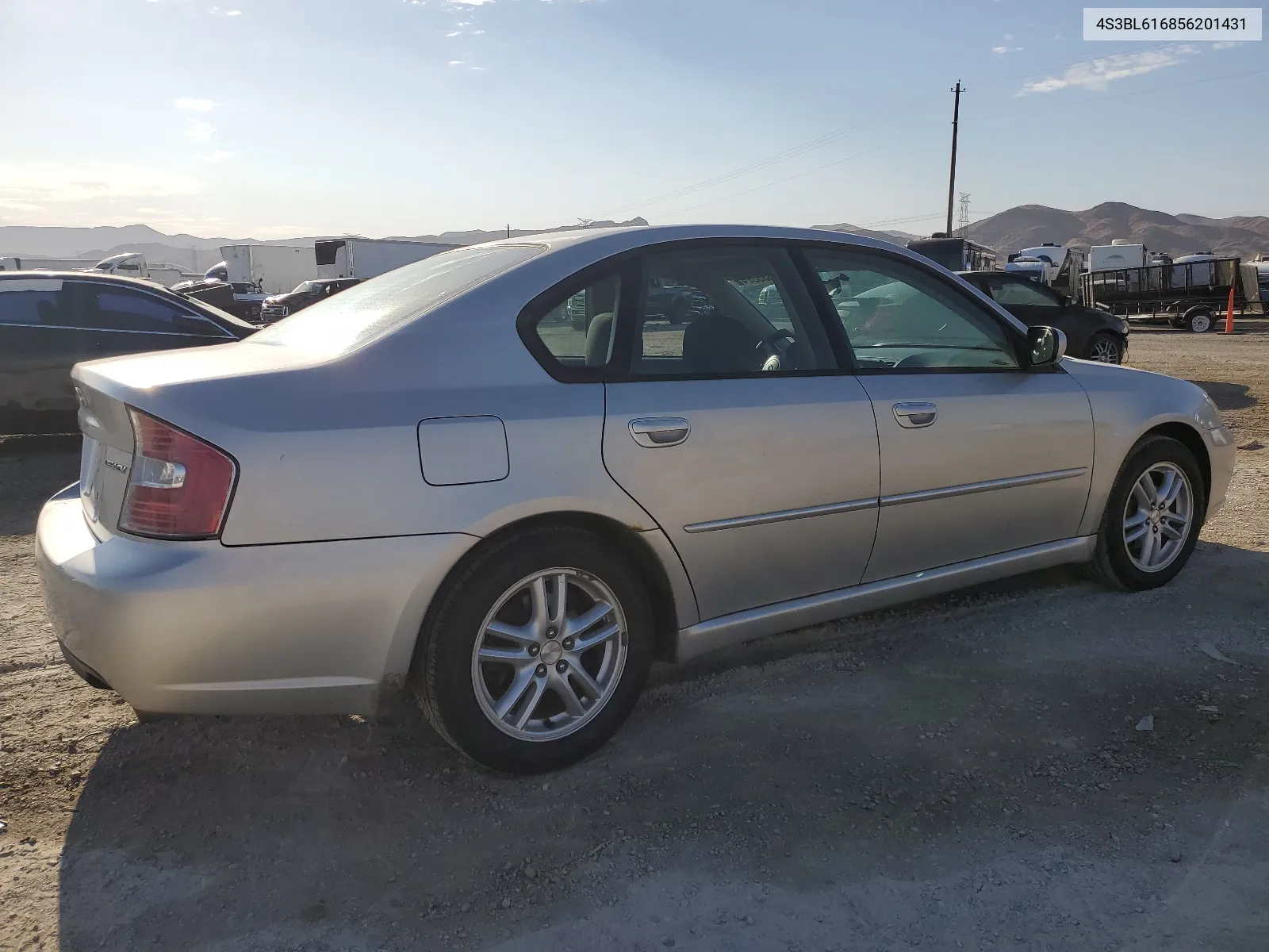 2005 Subaru Legacy 2.5I VIN: 4S3BL616856201431 Lot: 63333324