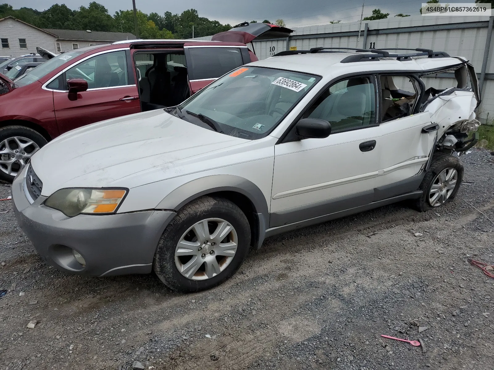 2005 Subaru Legacy Outback 2.5I VIN: 4S4BP61C857362619 Lot: 63692864