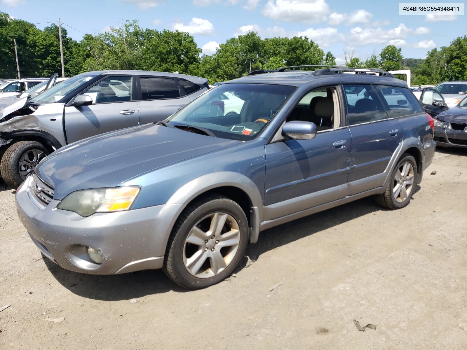 4S4BP86C554348411 2005 Subaru Outback Outback H6 R Ll Bean