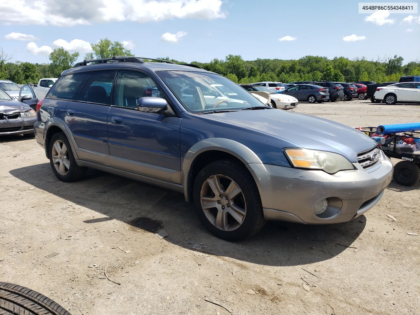 4S4BP86C554348411 2005 Subaru Outback Outback H6 R Ll Bean