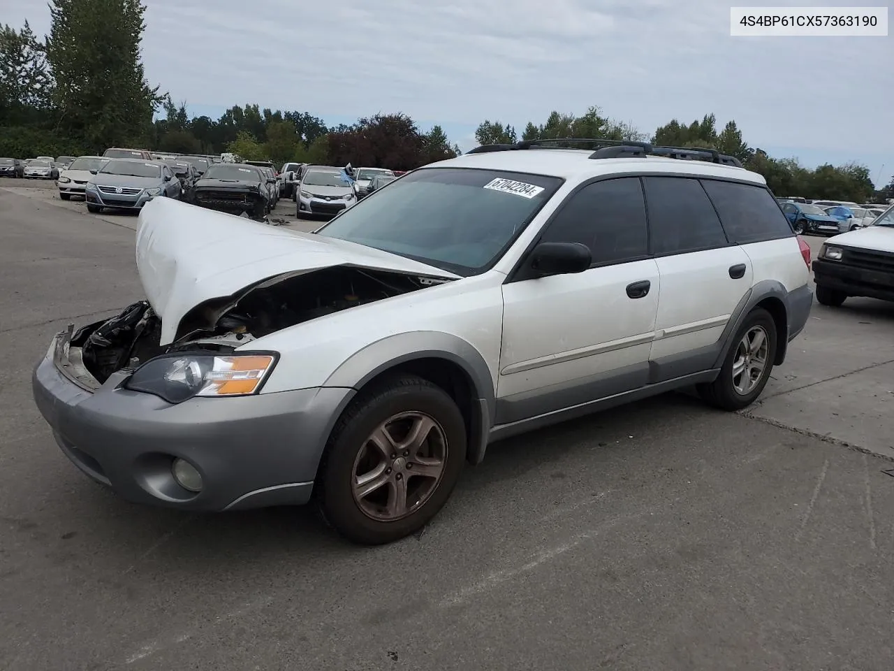 2005 Subaru Legacy Outback 2.5I VIN: 4S4BP61CX57363190 Lot: 67042284