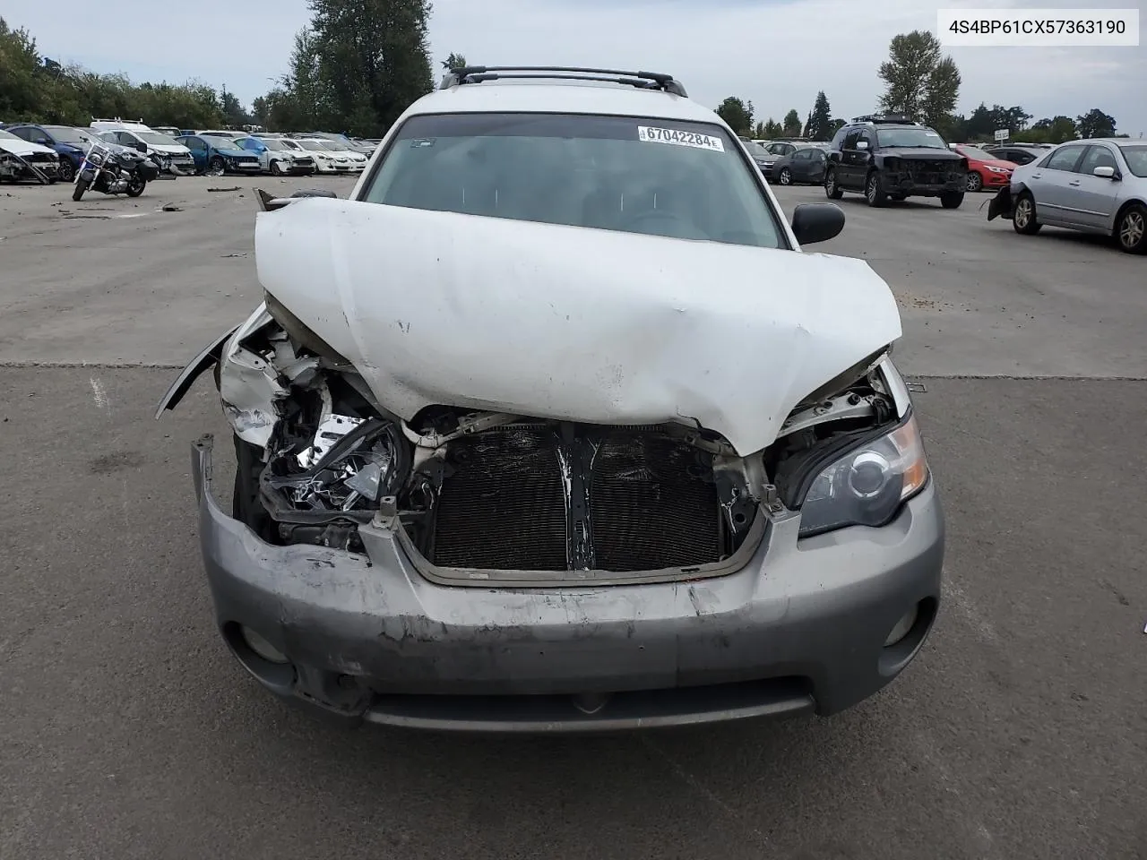 2005 Subaru Legacy Outback 2.5I VIN: 4S4BP61CX57363190 Lot: 67042284