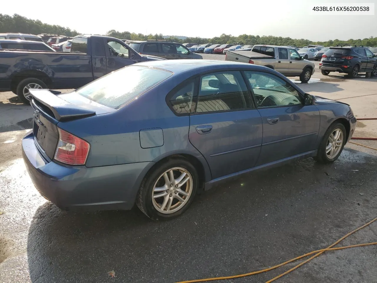 2005 Subaru Legacy 2.5I VIN: 4S3BL616X56200538 Lot: 70972004