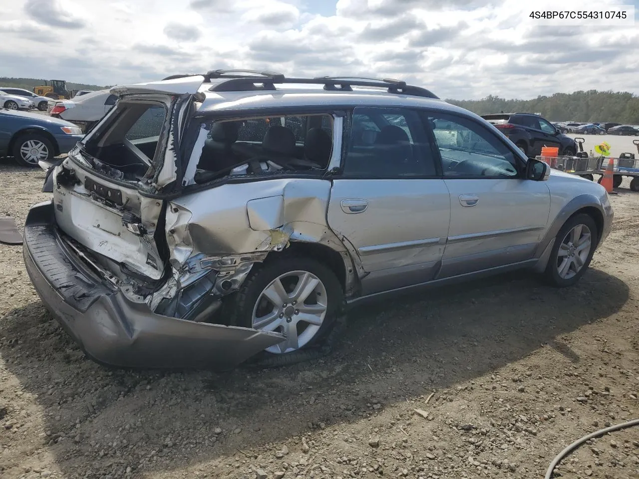 4S4BP67C554310745 2005 Subaru Legacy Outback 2.5 Xt Limited