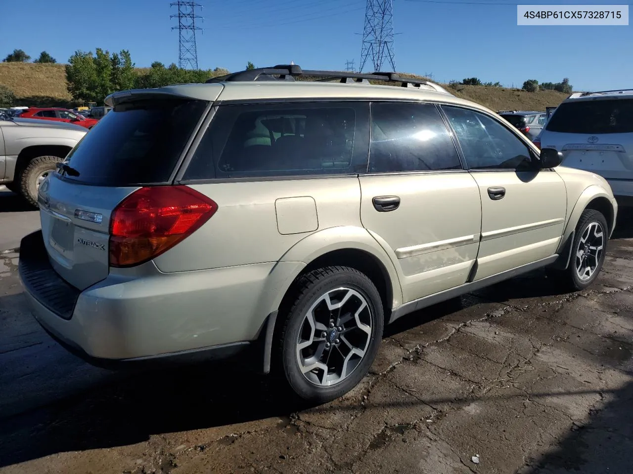 2005 Subaru Legacy Outback 2.5I VIN: 4S4BP61CX57328715 Lot: 72074394