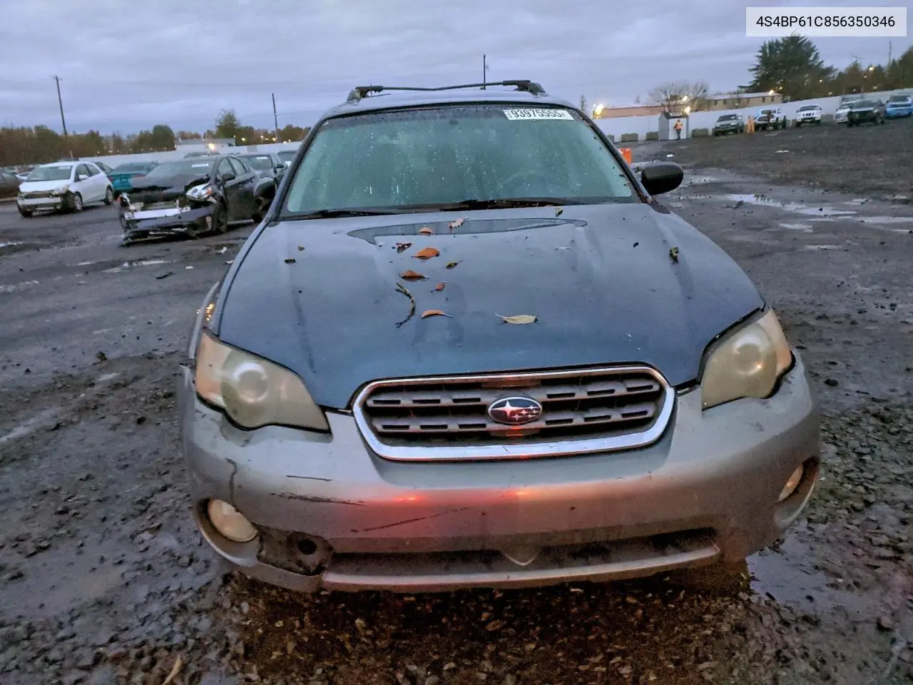 4S4BP61C856350346 2005 Subaru Legacy Outback 2.5I