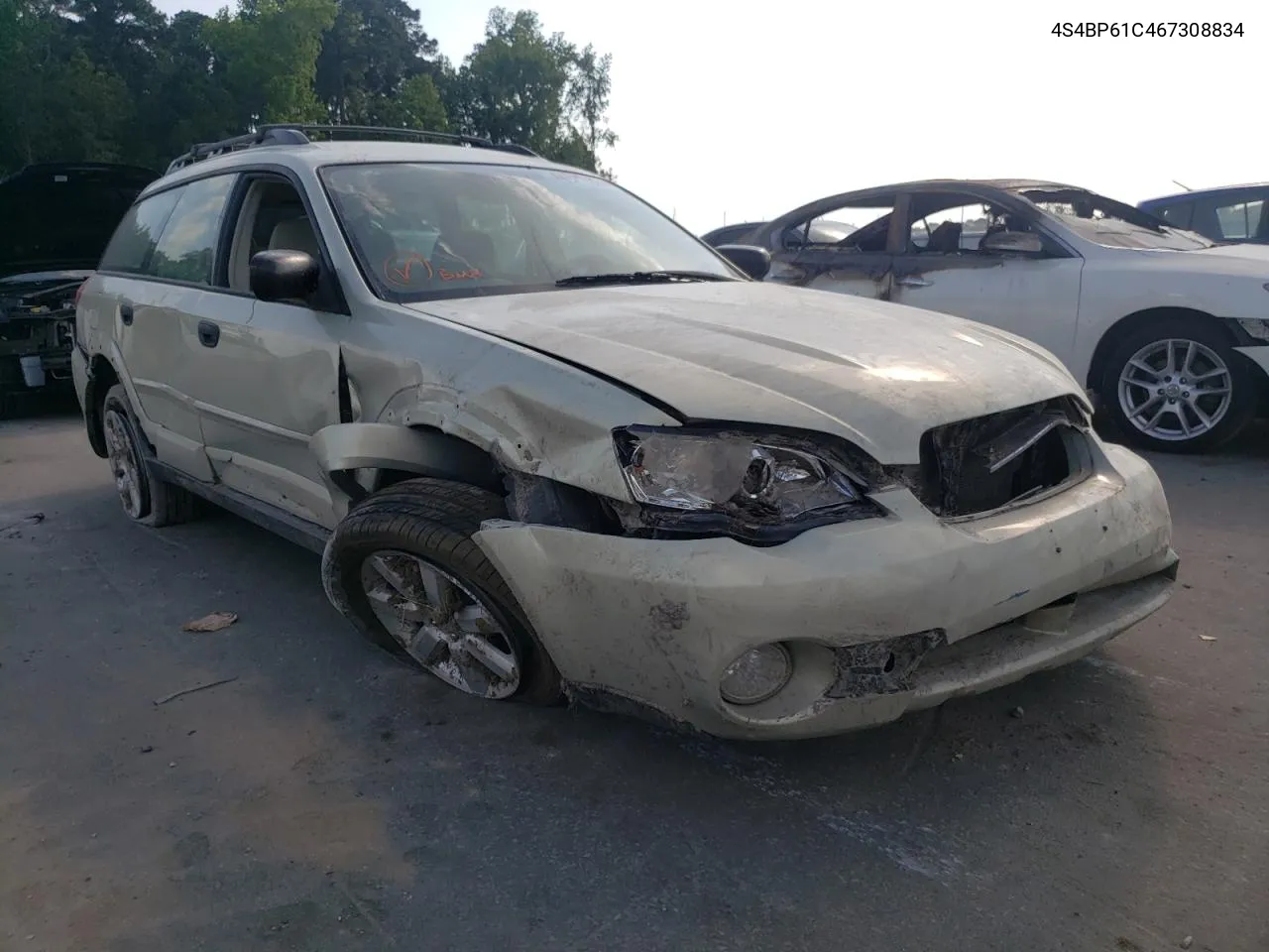 4S4BP61C467308834 2006 Subaru Legacy Outback 2.5I