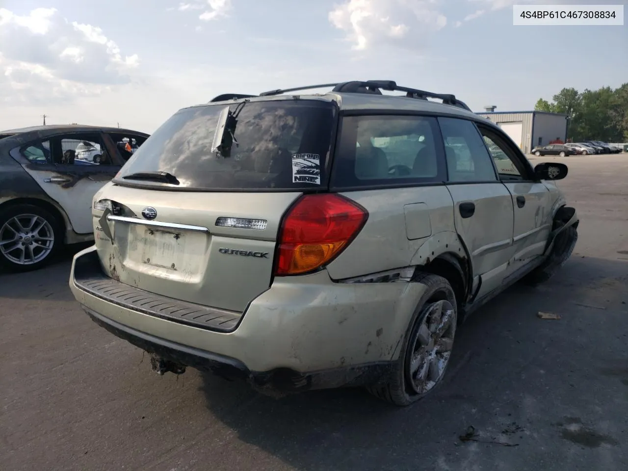 4S4BP61C467308834 2006 Subaru Legacy Outback 2.5I