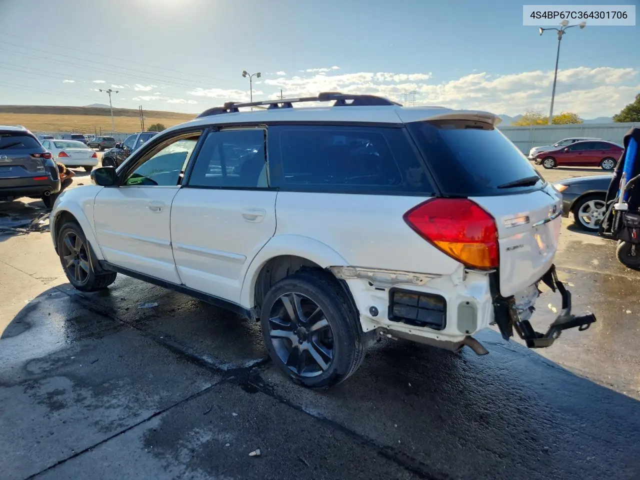 4S4BP67C364301706 2006 Subaru Legacy Outback 2.5 Xt Limited