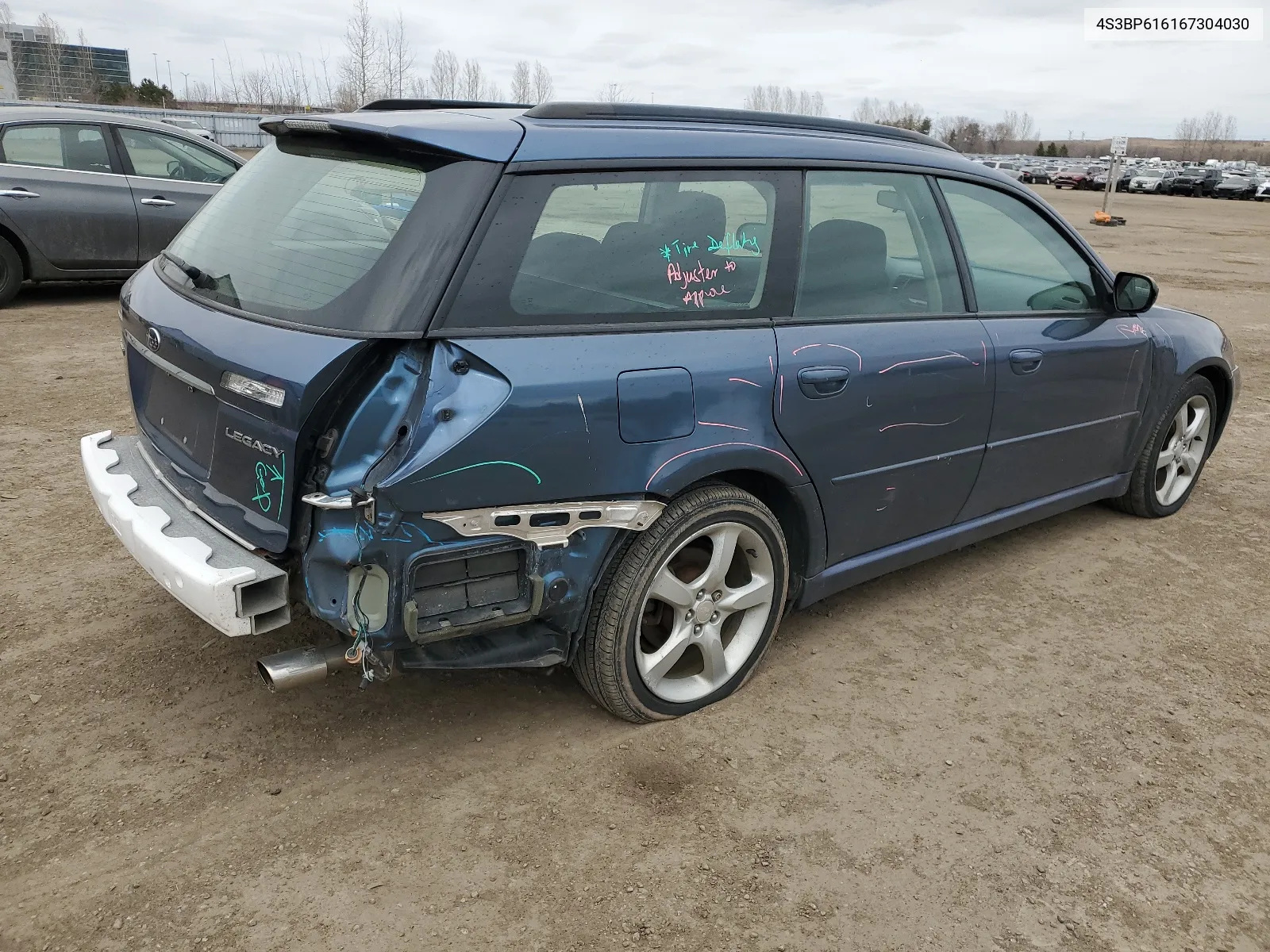 2006 Subaru Legacy 2.5I VIN: 4S3BP616167304030 Lot: 49357114