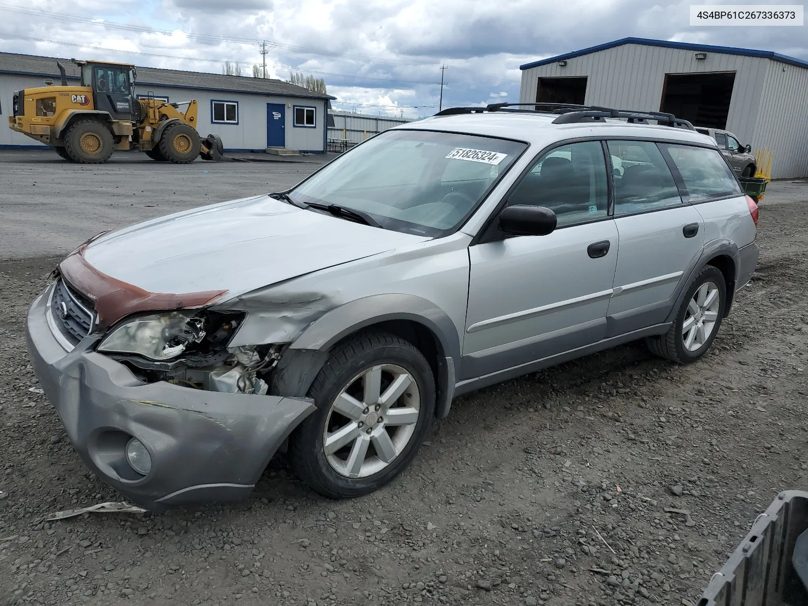 2006 Subaru Legacy Outback 2.5I VIN: 4S4BP61C267336373 Lot: 51826324