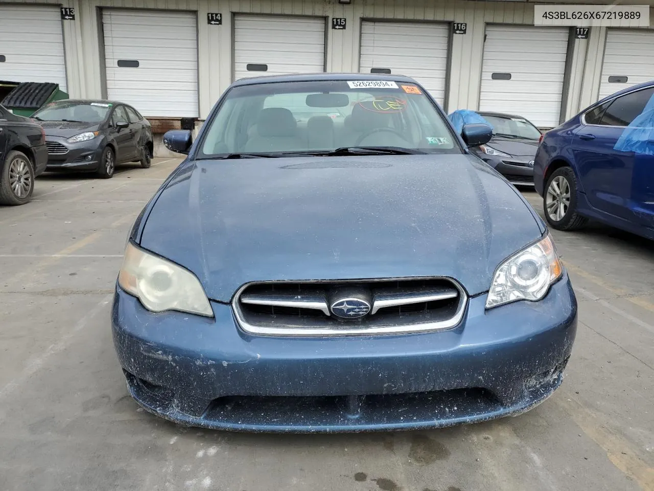 2006 Subaru Legacy 2.5I Limited VIN: 4S3BL626X67219889 Lot: 52629894