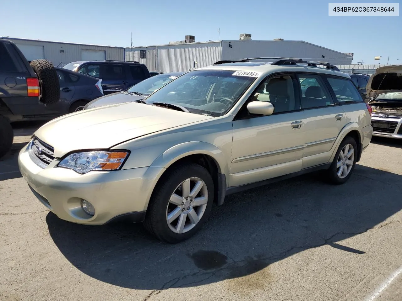 4S4BP62C367348644 2006 Subaru Legacy Outback 2.5I Limited