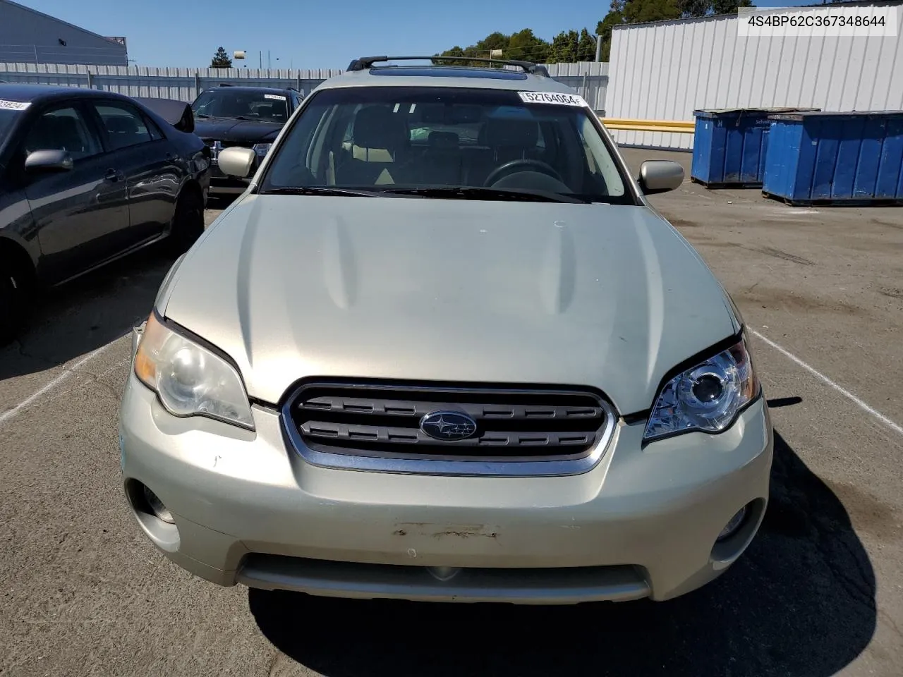 4S4BP62C367348644 2006 Subaru Legacy Outback 2.5I Limited