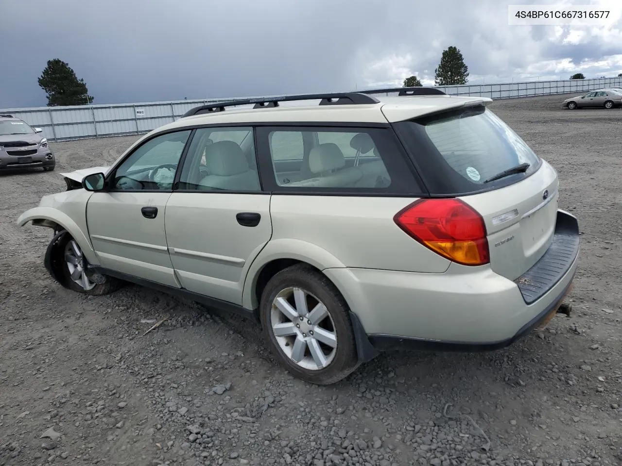 4S4BP61C667316577 2006 Subaru Legacy Outback 2.5I