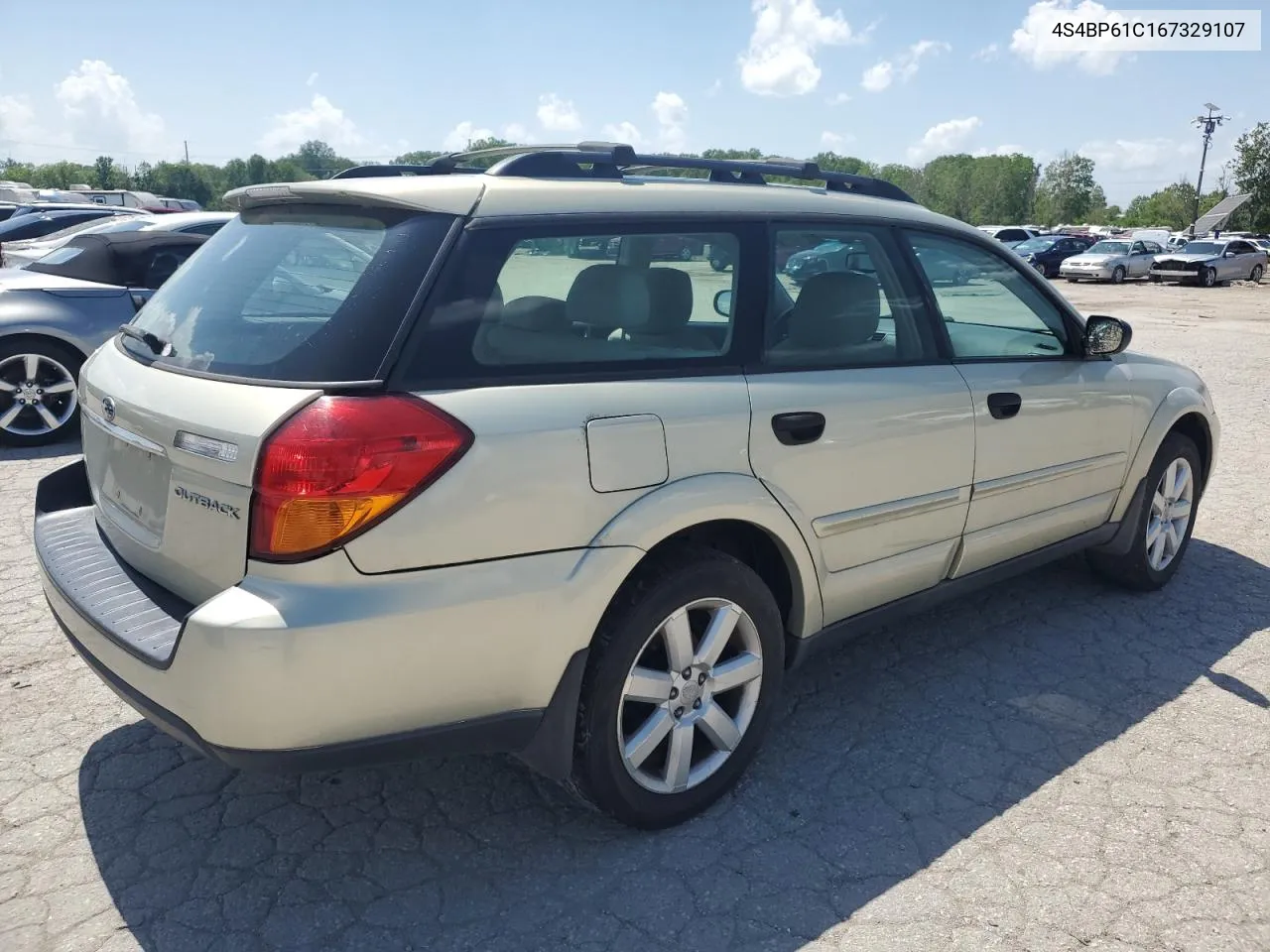 4S4BP61C167329107 2006 Subaru Legacy Outback 2.5I