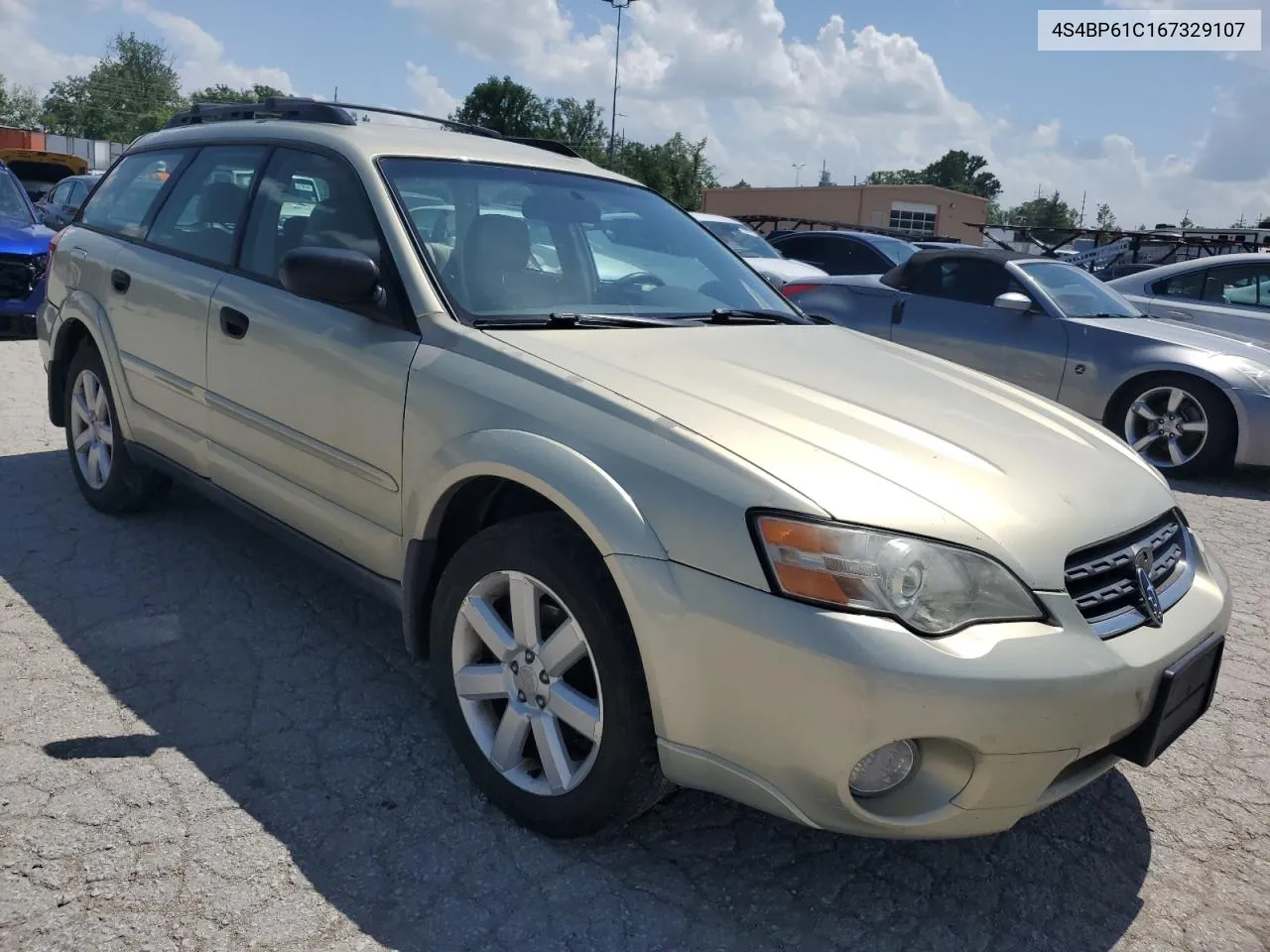 2006 Subaru Legacy Outback 2.5I VIN: 4S4BP61C167329107 Lot: 53214624