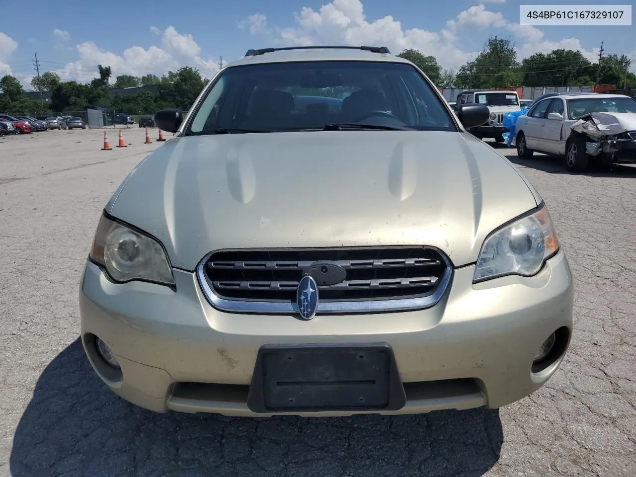 2006 Subaru Legacy Outback 2.5I VIN: 4S4BP61C167329107 Lot: 53214624