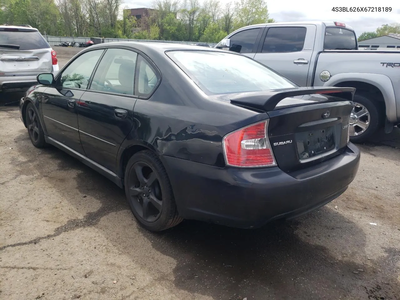 2006 Subaru Legacy 2.5I Limited VIN: 4S3BL626X67218189 Lot: 53676494