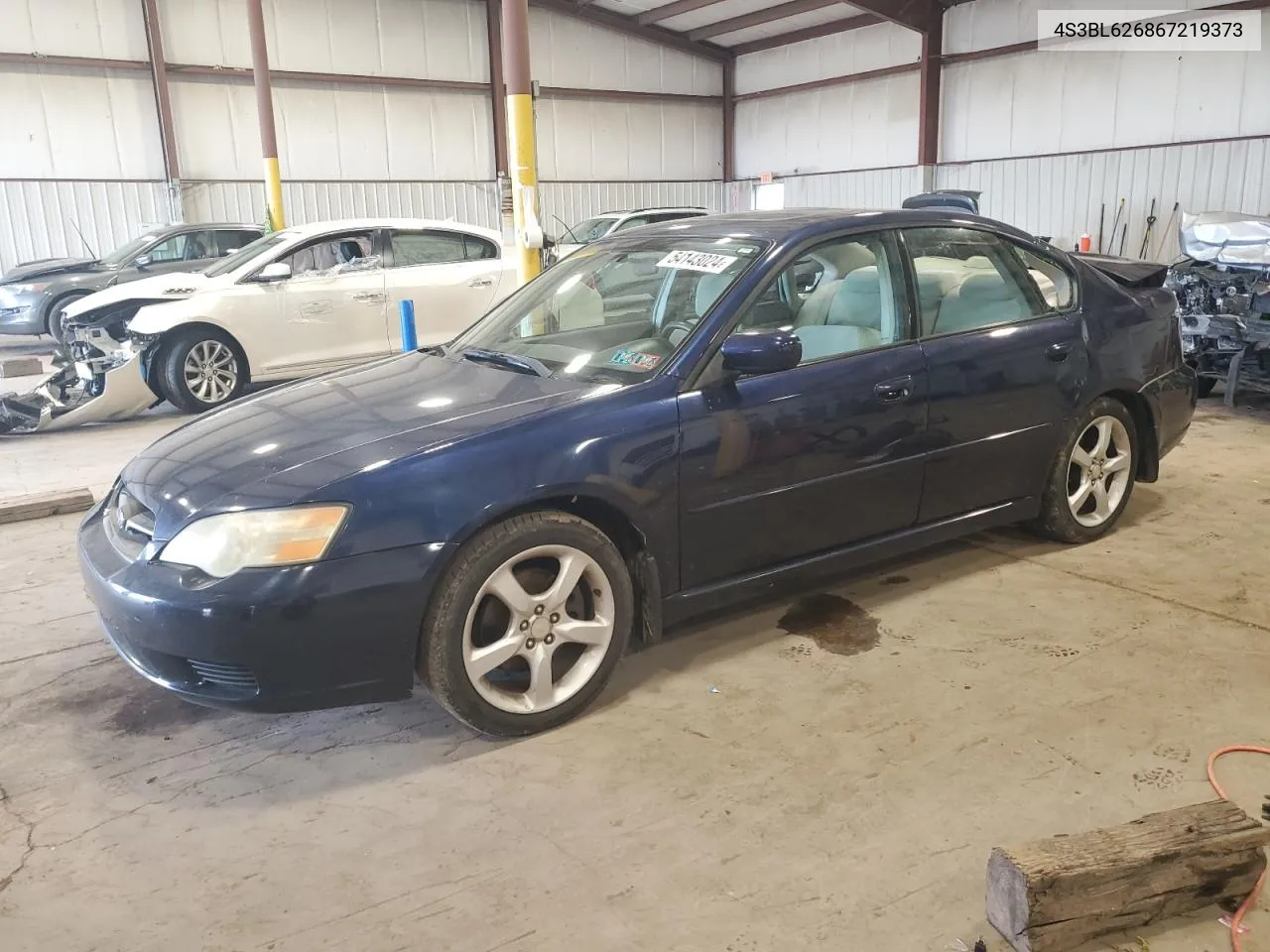 2006 Subaru Legacy 2.5I Limited VIN: 4S3BL626867219373 Lot: 54143024