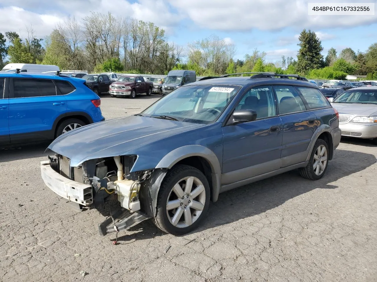 4S4BP61C167332556 2006 Subaru Legacy Outback 2.5I