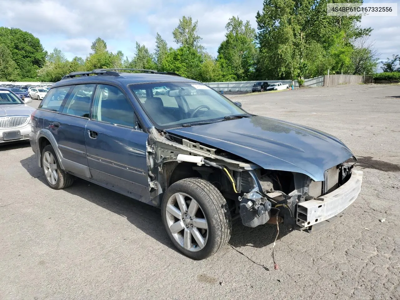 2006 Subaru Legacy Outback 2.5I VIN: 4S4BP61C167332556 Lot: 54280294