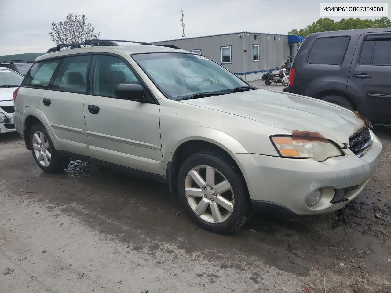 4S4BP61C867359088 2006 Subaru Legacy Outback 2.5I