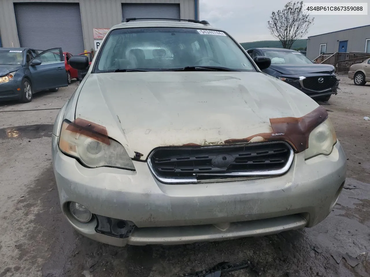 2006 Subaru Legacy Outback 2.5I VIN: 4S4BP61C867359088 Lot: 54340744