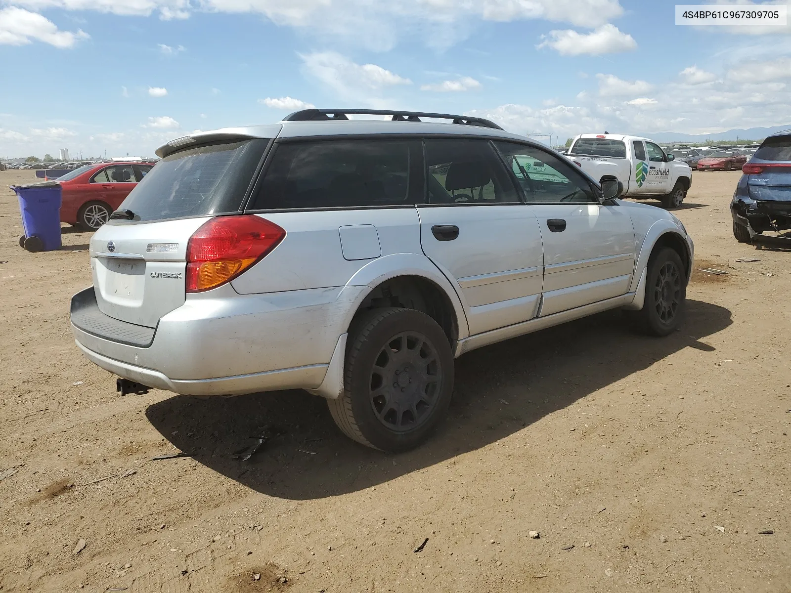 2006 Subaru Legacy Outback 2.5I VIN: 4S4BP61C967309705 Lot: 54608934