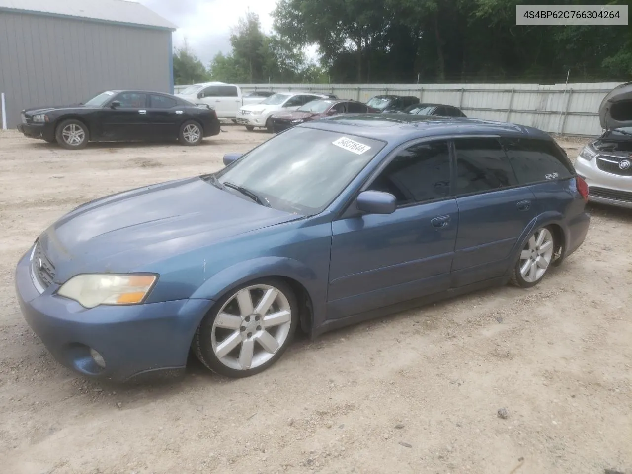 4S4BP62C766304264 2006 Subaru Legacy Outback 2.5I Limited