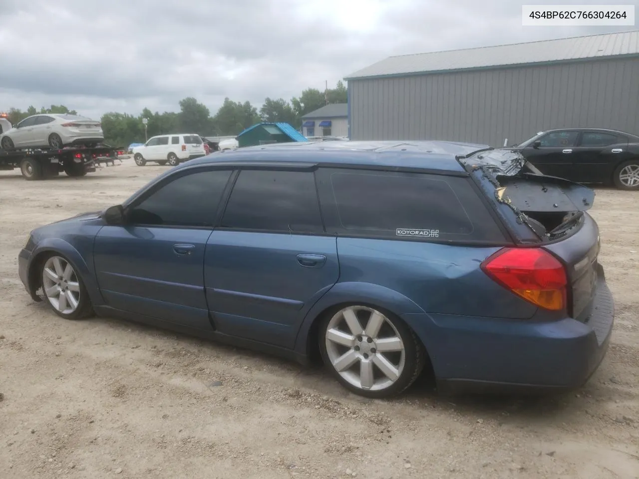 4S4BP62C766304264 2006 Subaru Legacy Outback 2.5I Limited