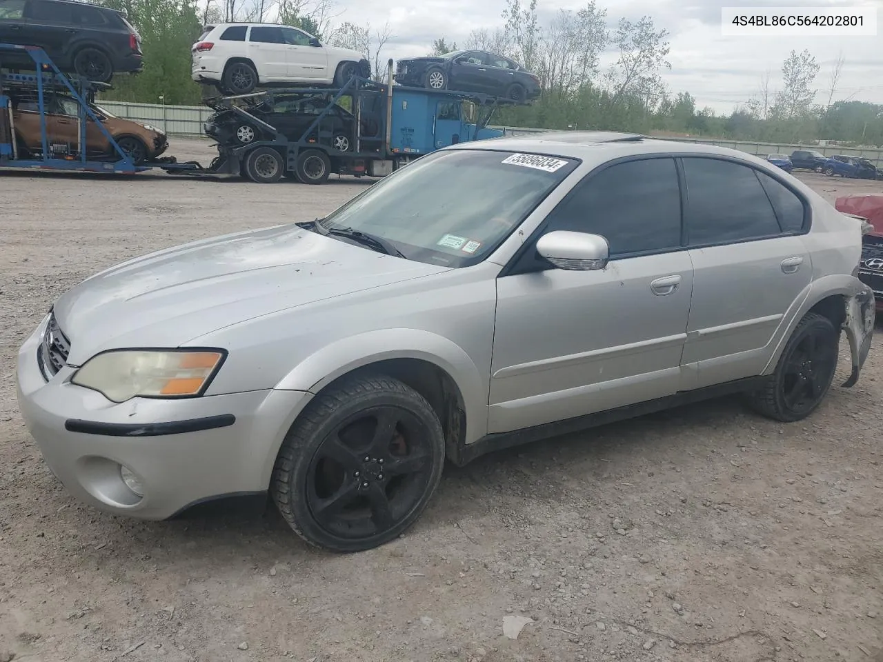 2006 Subaru Legacy Outback 3.0R Ll Bean VIN: 4S4BL86C564202801 Lot: 55096034