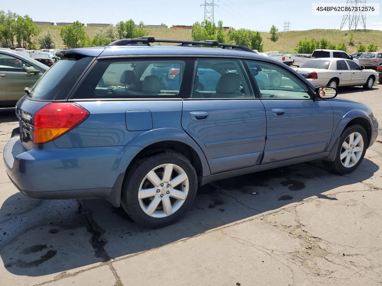 4S4BP62C867312576 2006 Subaru Legacy Outback 2.5I Limited